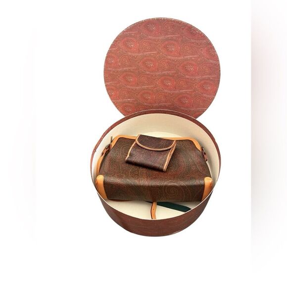 ETRO Crossbody & Bifold Wallet with Box - Picture 16 of 16